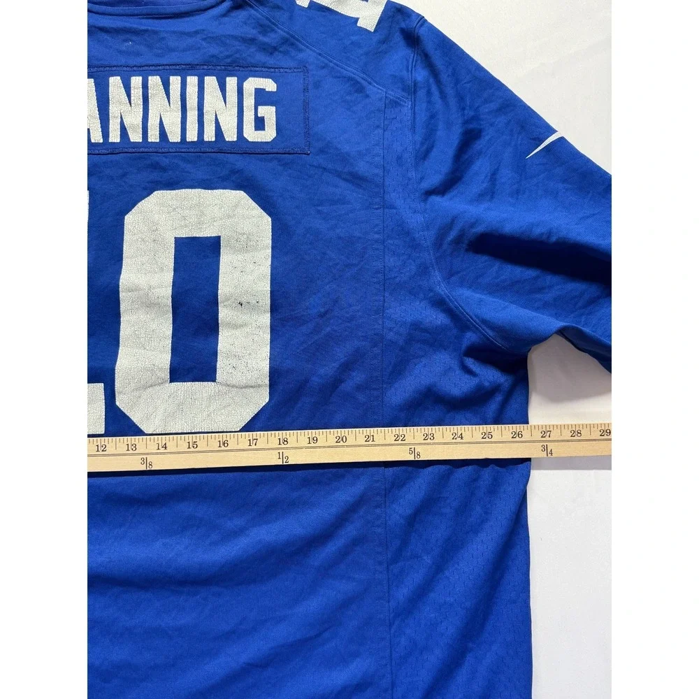New York Giants Jersey Mens‎ 2XL Blue Eli Manning #10 Nike Football NFL Graphic